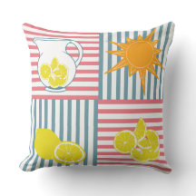 明るい黄色のレモン、オレンジ色の太陽、夏の投手