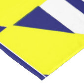 明るい黄色の抽象化 テーブルクロス (アングル)