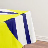 明るい黄色の抽象化 テーブルクロス (インサイチュ)