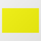 明るい黄色の窓が30x20インチ離れない ウィンドウサイン (シート)