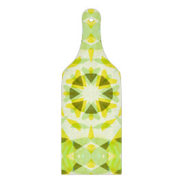 明るい黄色の緑の夏の星ドーパミンデコル カッティングボード