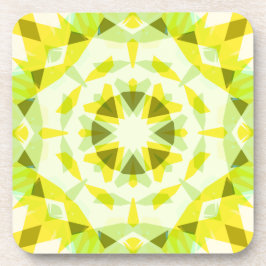 明るい黄色の緑の夏の星ドーパミンデコル コースター