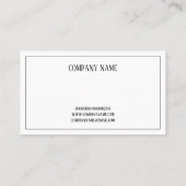 明るい黄色水色名刺 名刺 (裏面)