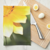 明るい黄色 キッチンタオル (四つ折り)