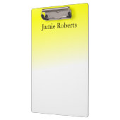 明るい黄色 クリップボード (左)