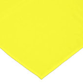 明るい黄色(無地の色)  ショートテーブルランナー (コーナー)