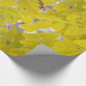 明るい黄離れ色 ラッピングペーパー (角)