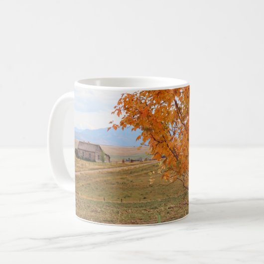 明るい10月  コーヒーマグカップ (正面左)