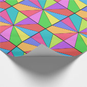 明るい12色 ラッピングペーパー (角)