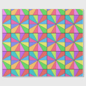 明るい12色 ラッピングペーパー (フラット)