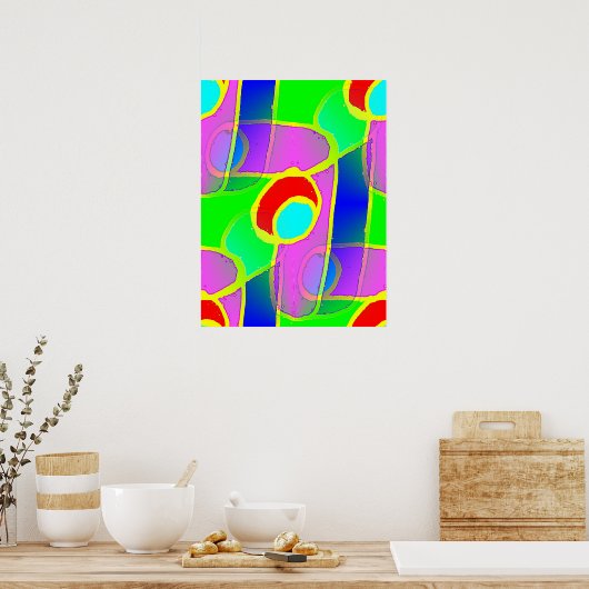 明るい5月7日 ポスター (キッチン)