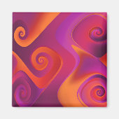 明るい5 マグネット (正面)