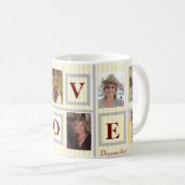 明るい8フォトラブメッセージ簡単塗りつぶし コーヒーマグカップ (正面右)