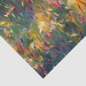 明るい、カラフル、印象派のスタイル野花 薄葉紙 (詳細)