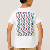 明るい_&_カラフル_Cartoon_Screws Tシャツ (裏面)