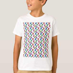 明るい_&_カラフル_Cartoon_Screws Tシャツ