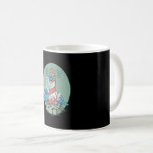 明るい コーヒーマグカップ (正面右)