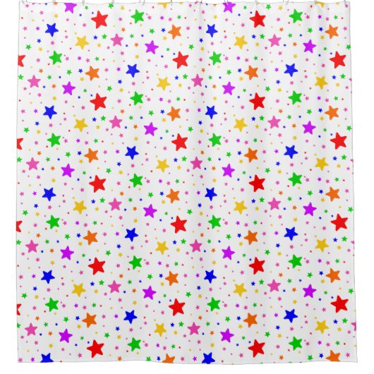 明るい シャワーカーテン (正面)