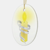 明るい セラミックオーナメント (左)