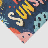 明るい「ハローサンシャイン」の挨拶 薄葉紙 (詳細)