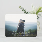 明るい |ホリデーフォトカード シーズンカード (スタンド正面)