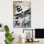 明るい ポスター (ホームオフィス)