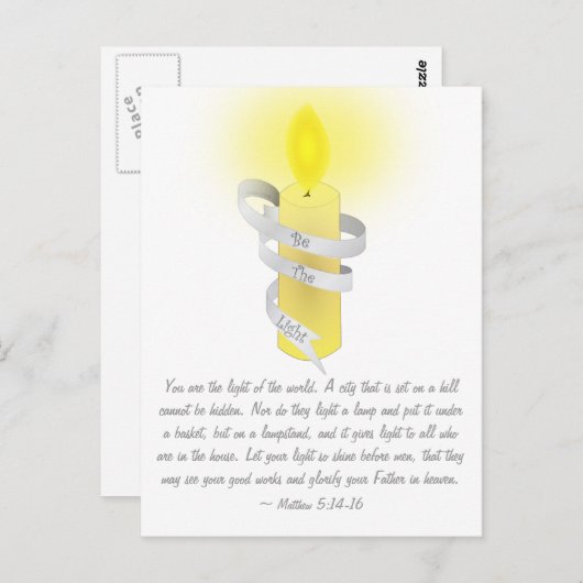 明るい ポストカード (正面/裏面)