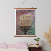 明るい 吊り下げ型タペストリー (寝室)