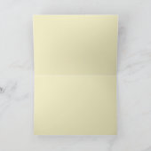 明るい「旅を楽しんで」 カード (内部)