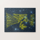 明るい《星座》乙女座 ジグソーパズル (横)