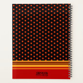 明るいBeハッピー引用文おもしろいフローラインスピレーション プランナー手帳 (裏面)