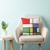 明るいColorblockのポップアートの装飾用クッション クッション (椅子)