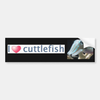 明るいCuttlefish バンパーステッカー