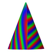 明るいRGB パーティーハット (裏面)