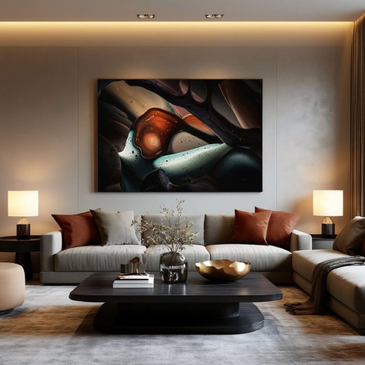 明るいSci-Fi抽象化 ポスター