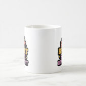 明るくあれ、個性的であれ コーヒーマグカップ (中央)