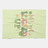 明るくしようぜ キッチンタオル (横)