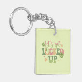 明るくしようぜ キーホルダー (正面左)