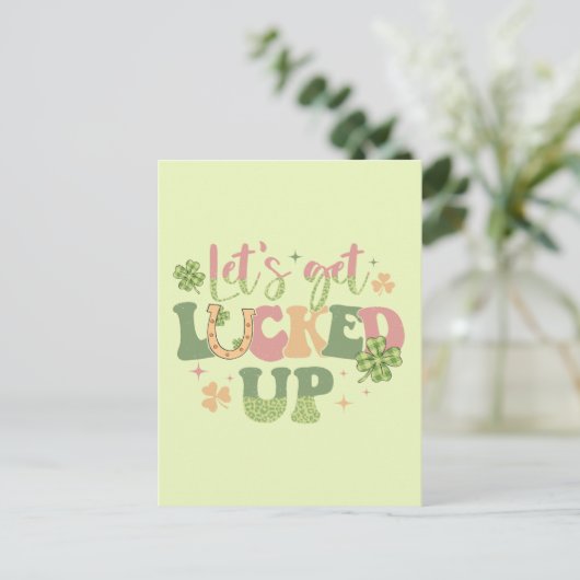 明るくしようぜ ポストカード (スタンド正面)