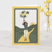 明るくする_C_Greeting カード (黄色い花)