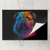 明るくてフリ中国のッとしたシャールペイ犬シャールペイ ペーパーパッド (折り畳み)