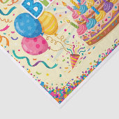 明るくて大きなお誕生日おめでとうカード 薄葉紙 (詳細)