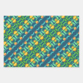 明るくカラフルて ラッピングペーパーシート (正面2)