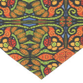 明るくカラフルなてんとう虫パターン ミディアムテーブルランナー (コーナー)