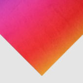 明るくカラフルなネオン勾配 薄葉紙 (詳細)