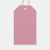 明るくカラフル色のマカローンケーキ ギフトタグ (裏面)