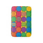 明るくカラーサークルは縞で飾り、 バスマット (正面縦)