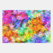 明るくコレクカラフルション ラッピングペーパーシート (正面)