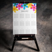 明るくヒッピーはっきりしたの花春の結婚式 ポスター