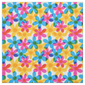 明るくヒッピーはっきりしたの花春フローラ ファブリック (見本)